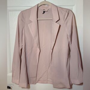 H&M blush lightweight blazer